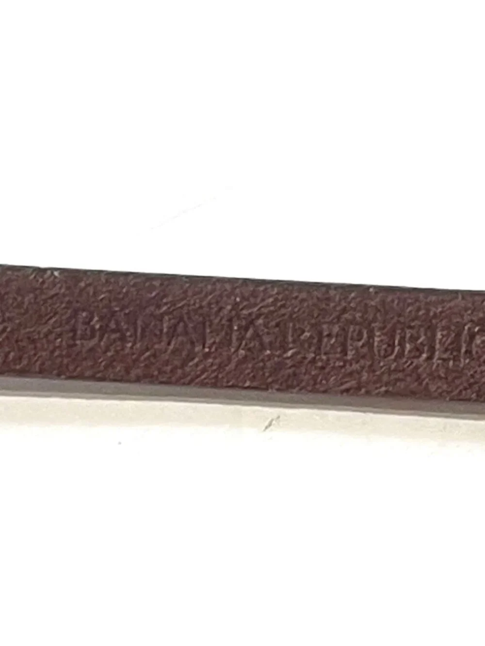 Banana Republic Slim Burgundy Red Leather Belt Size L